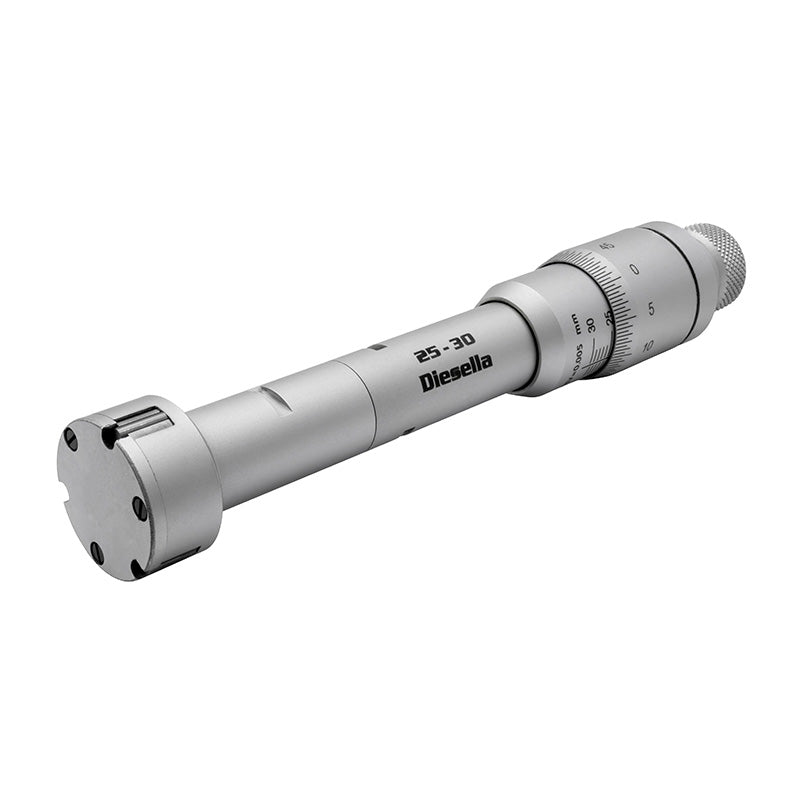 Indvendig 3-punkt mikrometer 20–40 mm (inkl. kontrolringe og forlænger)