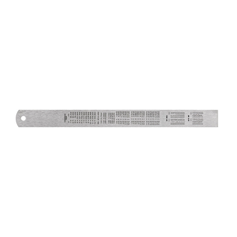 Stållineal 200 × 19 × 0,8 mm, klasse II