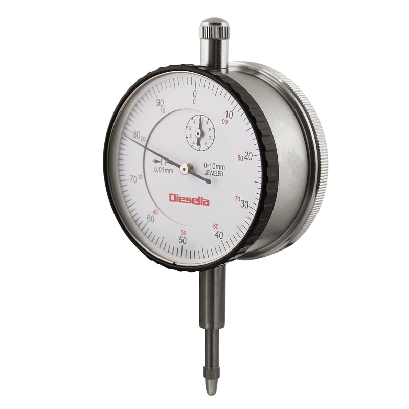 Dobbelt måleur 0–10 × 0,01 mm