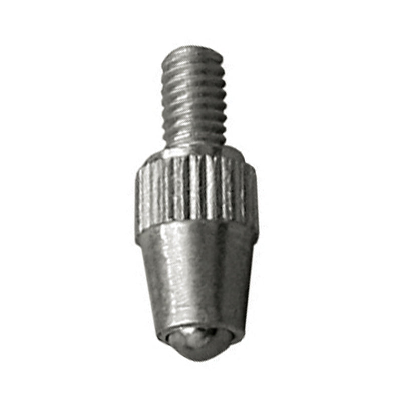 Tastespids Ø2,5 mm kugle til måleure, gevind M2,5