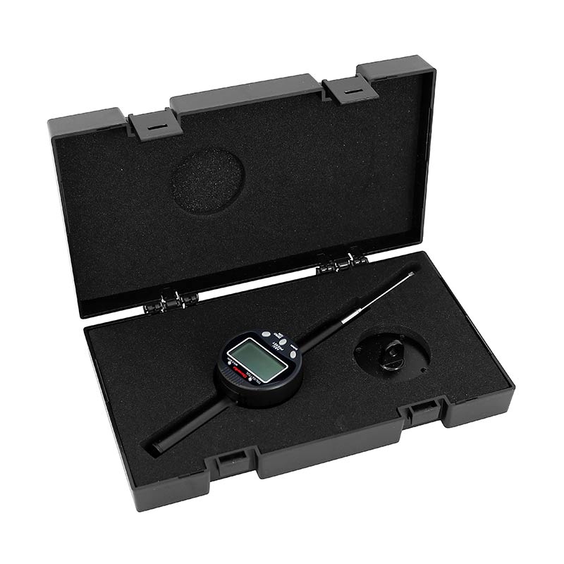 Digitalt måleur 0–50 × 0,01 mm med ABS/TOL/Min/Max funktion