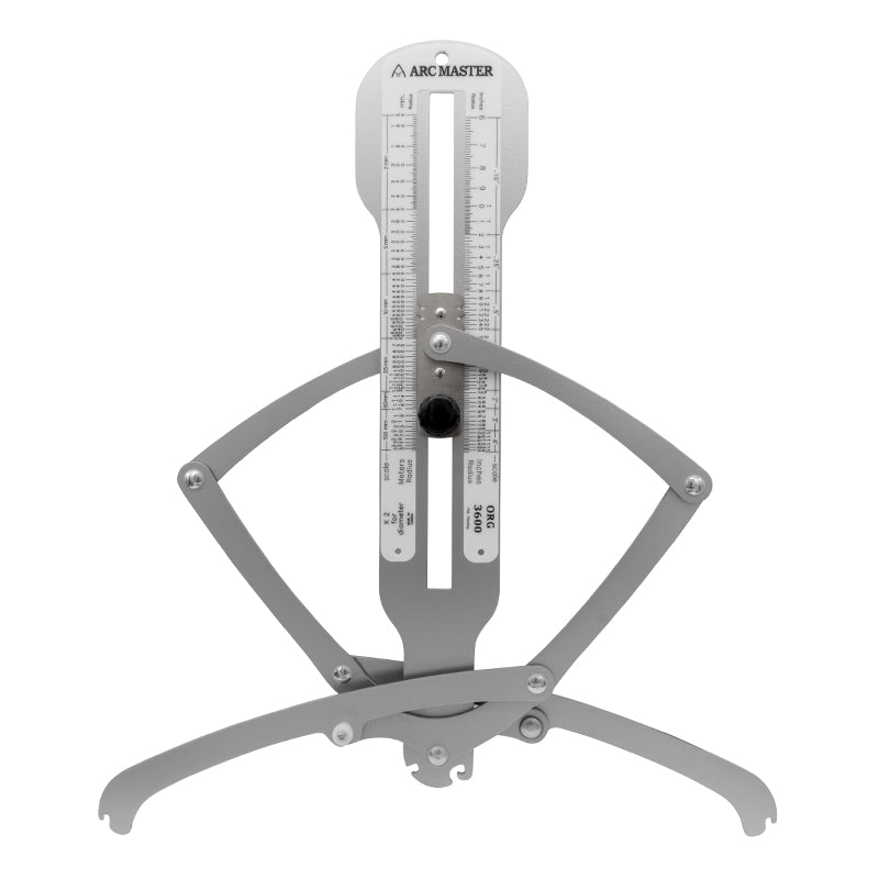 ARCMASTER ORG-3600 radiusmåler for udvendig måling 150–3600 mm