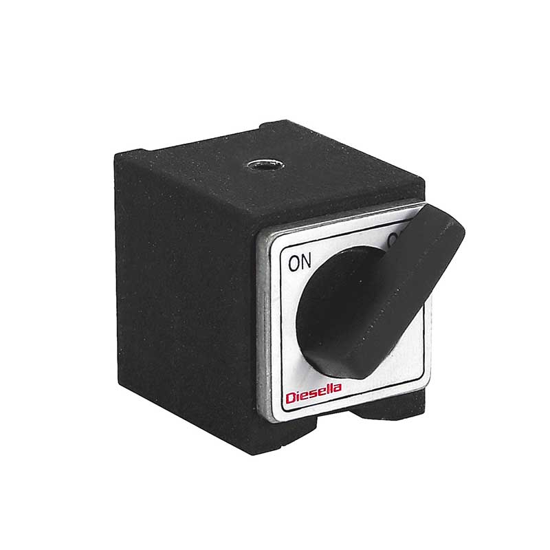 Magnetbase 30 kg med M5-gevind, on/off-magnet