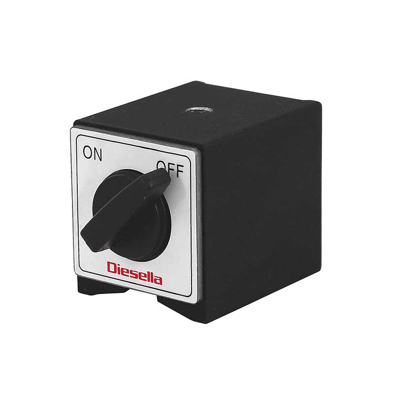 Magnetbase 80 kg med M8-gevind, on/off-magnet