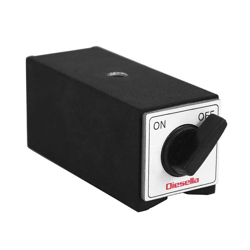 Magnetbase 130 kg med M10-gevind, on/off-magnet