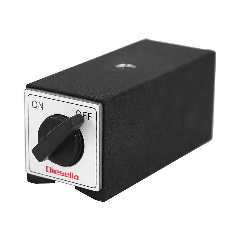 Magnetbase 130 kg med M10-gevind, on/off-magnet