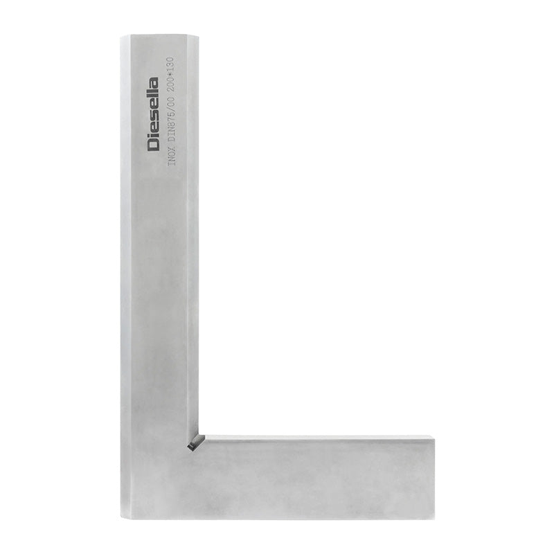 Hårvinkel 200 × 130 mm DIN 875/00