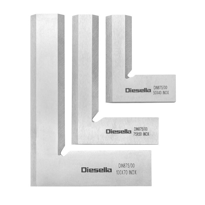 Hårvinkelsæt 30–100 mm GR 00 (50 × 40, 75 × 50, 100 × 70 mm)