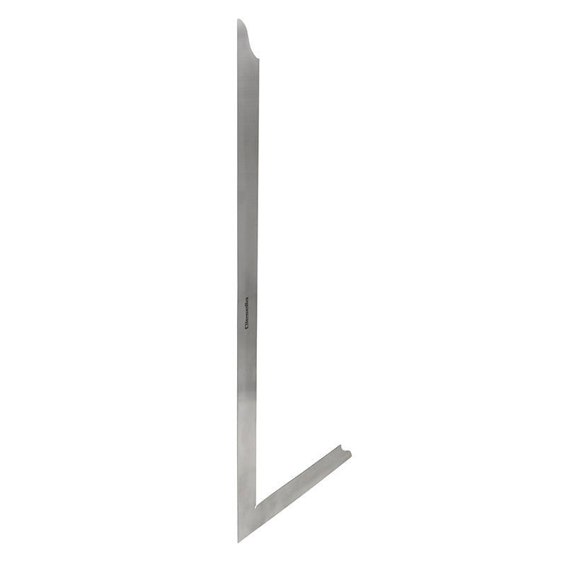 Tømrervinkel 600 × 280 × 35 mm uden millimeterskala