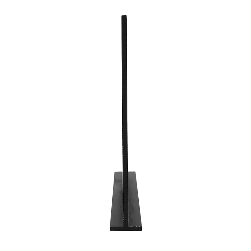 Speedvinkel i aluminium med sortoxideret finish 185 × 185 mm 0–90°