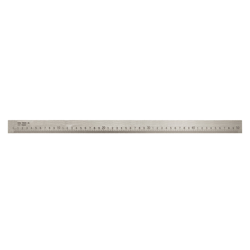 Målestav Form A 3000 × 50 × 10 mm DIN 866