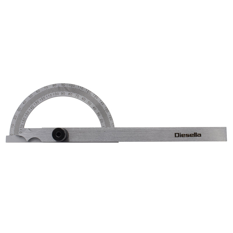 Gradmåler 200 × 300 mm med dobbelt lasergraveret skala