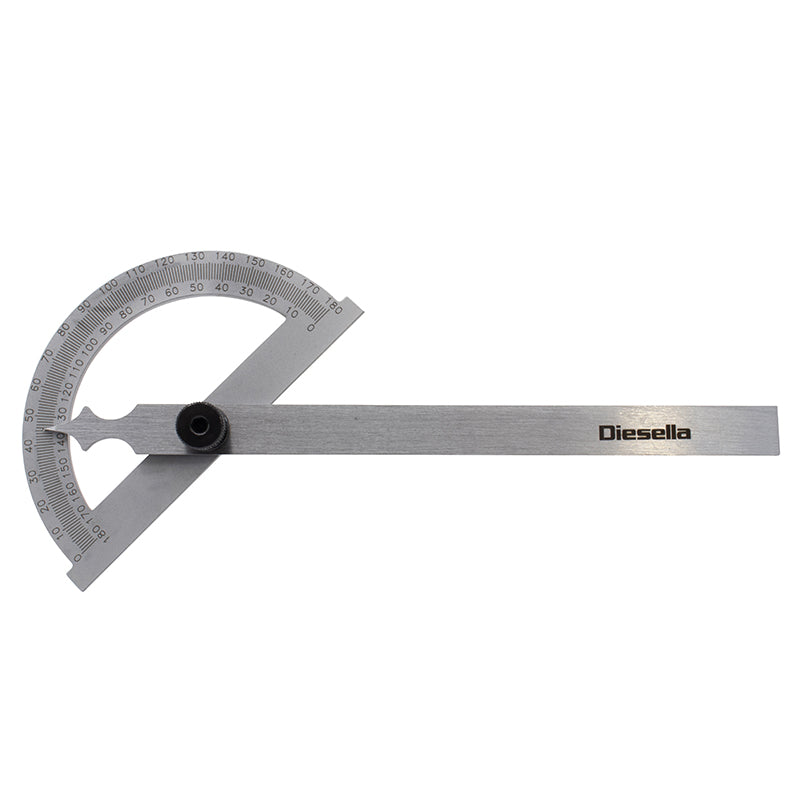 Gradmåler 200 × 300 mm med dobbelt lasergraveret skala