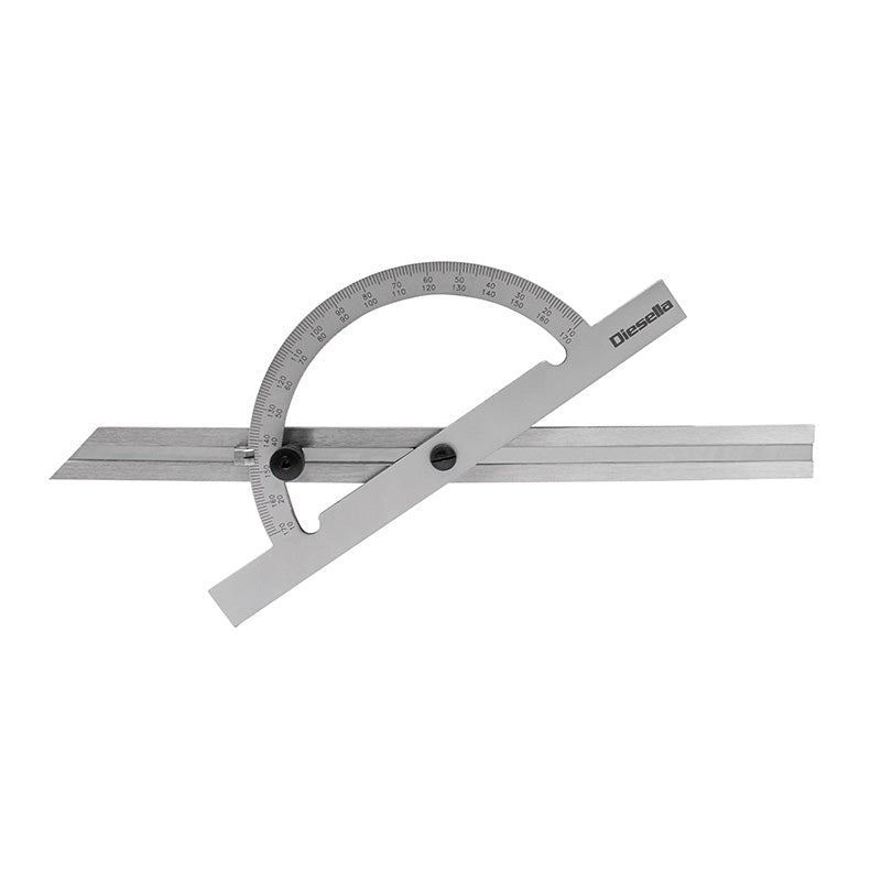 Gradmåler 100 × 300 mm med justerbar skinne