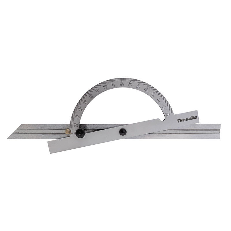 Gradmåler 200 × 400 mm med justerbar skinne