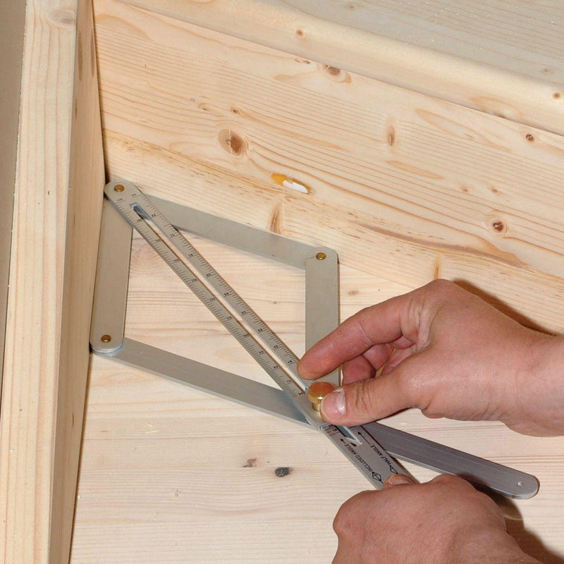 Universalvinkelmåler 0–170° 440 × 170 mm