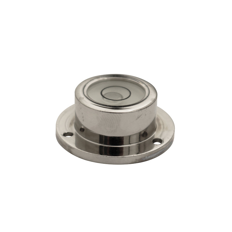 Dåselibelle Ø17 mm med Ø25 mm fod til gevind (type 3)