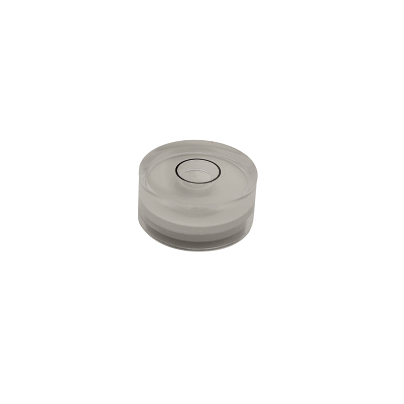 Dåselibelle Ø20 mm 9 mm højde med akrylglas (type 5)