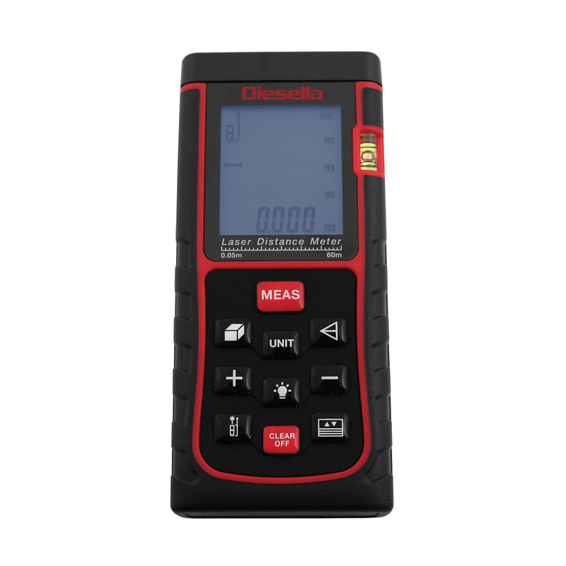 Laserafstandsmåler 0,05–60 m × 2,0 mm
