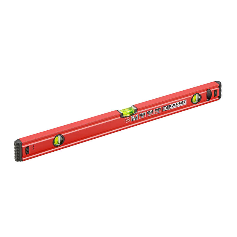 SPIRIT vaterpas 100 cm med 3 akryl-libeller