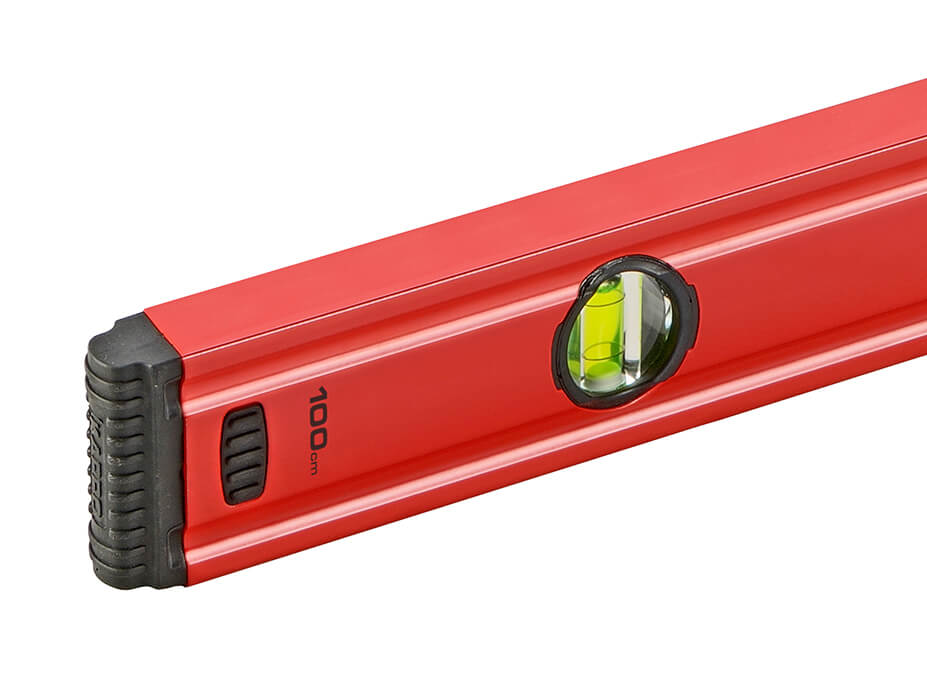 SPIRIT vaterpas 100 cm med 3 akryl-libeller