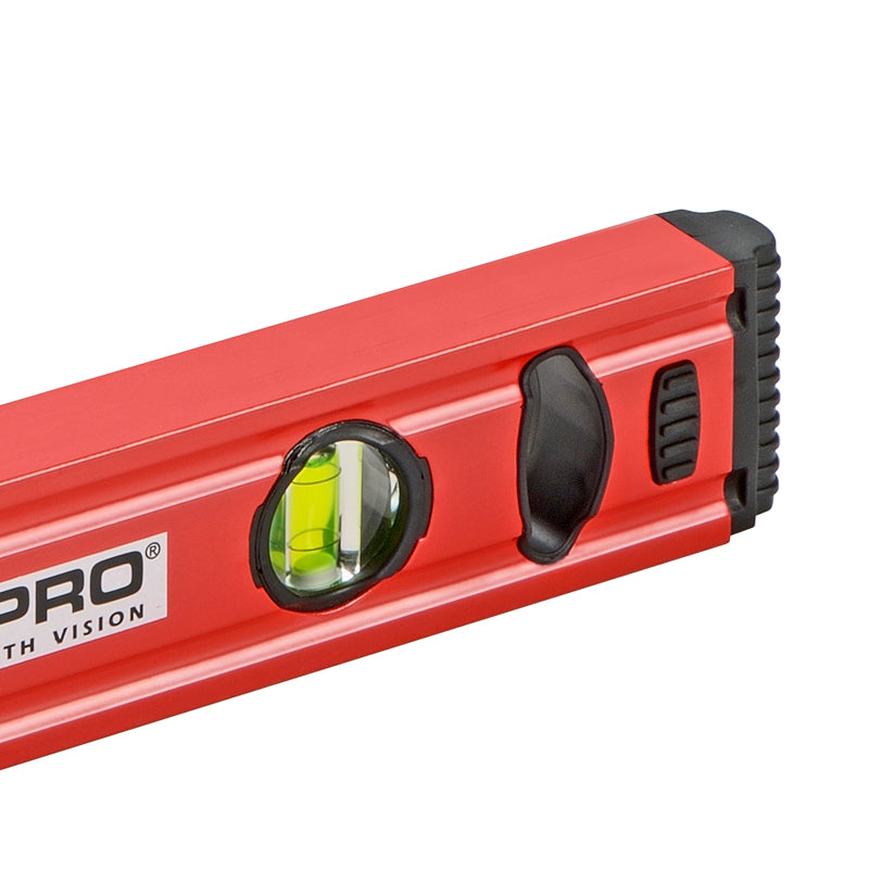 SPIRIT vaterpas 60 cm med magneter og 3 akryl-libeller