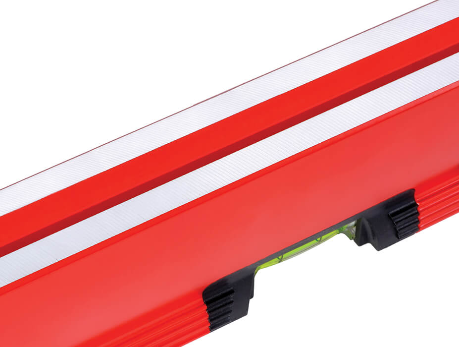 VULCAN Prof. vaterpas 100 cm med DualView, V-spor og 3 akryl-libeller