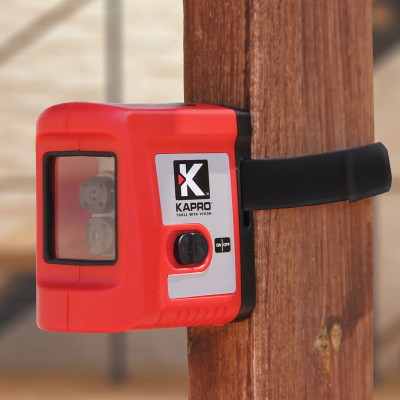 Prolaser 862 selvnivellerende krydslinjelaser (rød)
