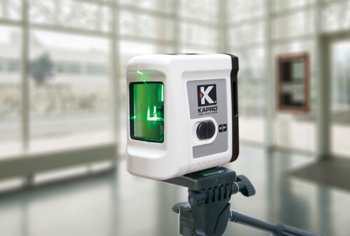 Prolaser 862G selvnivellerende krydslinjelaser (grøn)