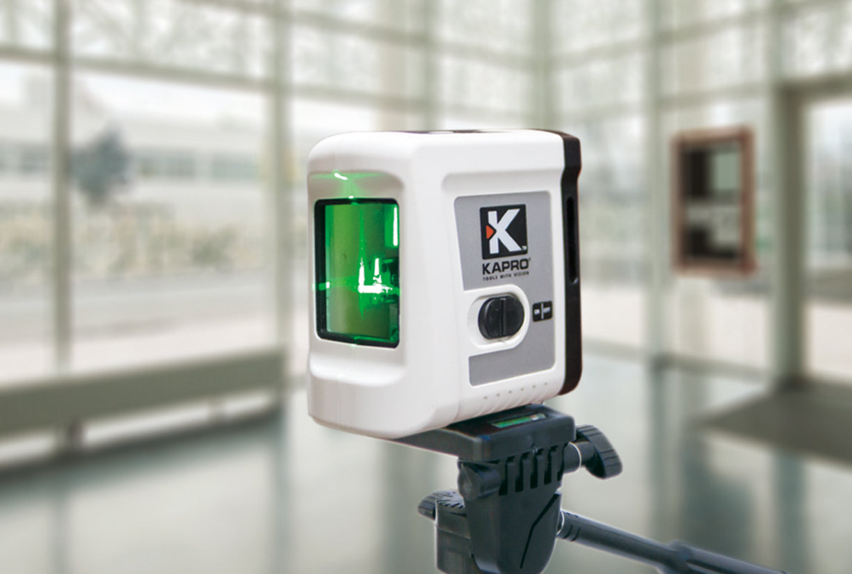 Prolaser 862G selvnivellerende krydslinjelaser (grøn)