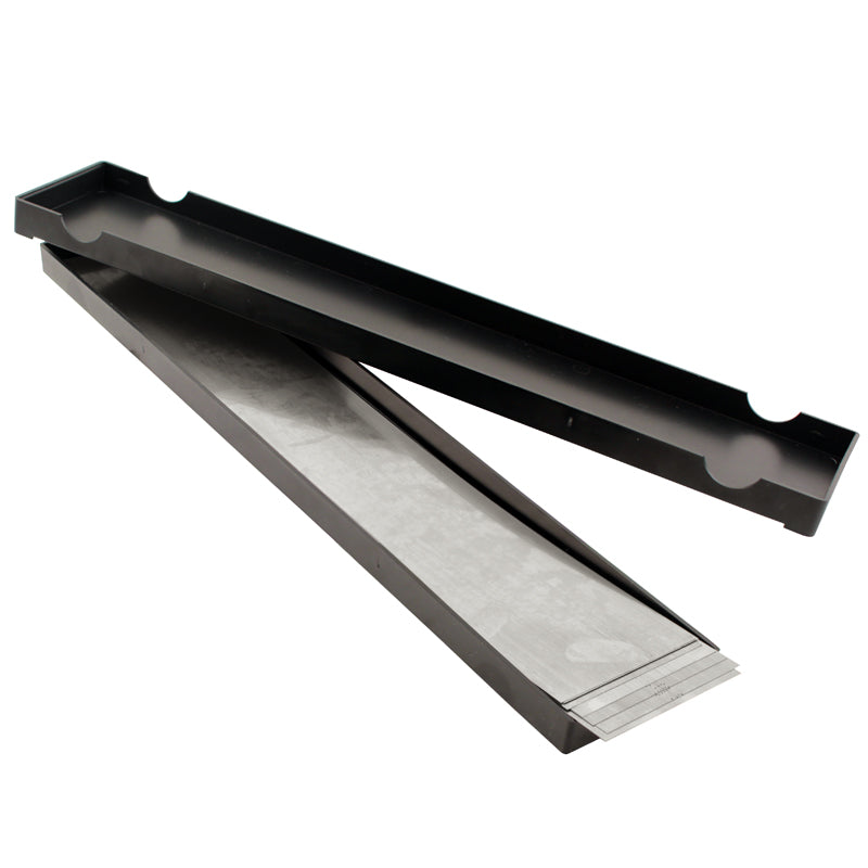 Søgerstål i ark 1,00 mm (50 × 300 mm) C-Stål nr. 1.1274