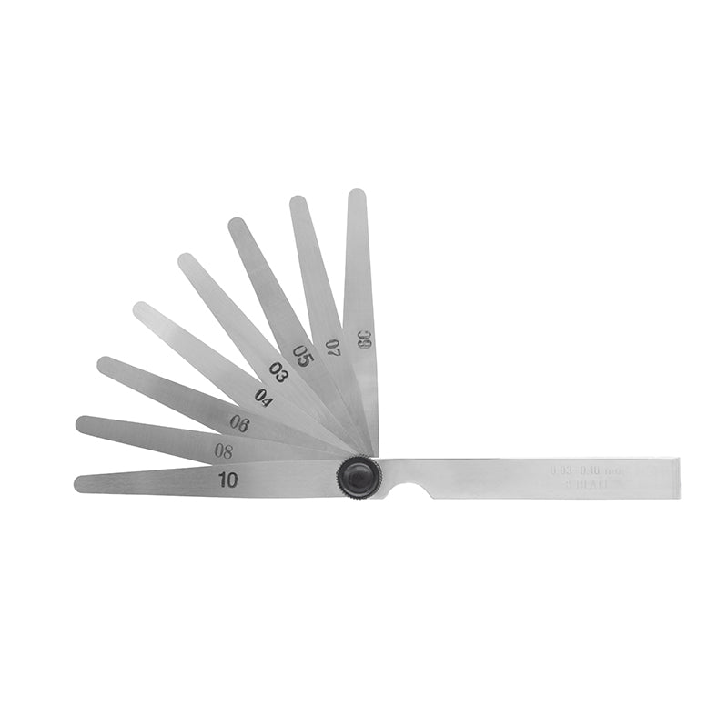 Søgerblade 0,03–0,10 mm (8 blade) 100 mm med konisk afrunding og 13 mm bredde