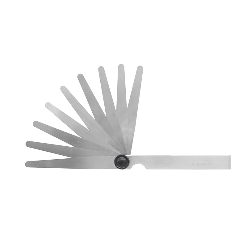 Søgerblade 0,05–1,00 mm (9 blade) 100 mm med konisk afrunding og 13 mm bredde
