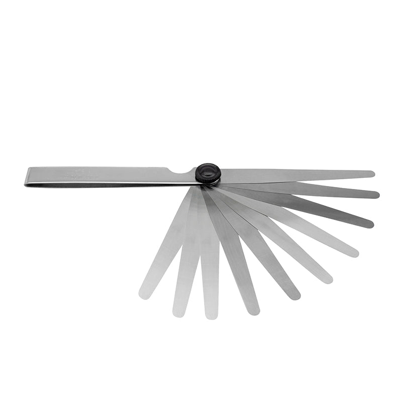 Søgerblade 0,10–1,00 mm (10 blade) 100 mm med konisk afrunding og 13 mm bredde