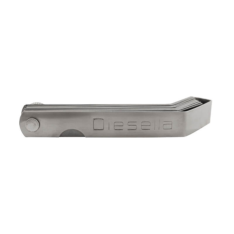 Ventil søgerblad 0,05–1,00 mm (20 blade) 100 mm 45° vinkel