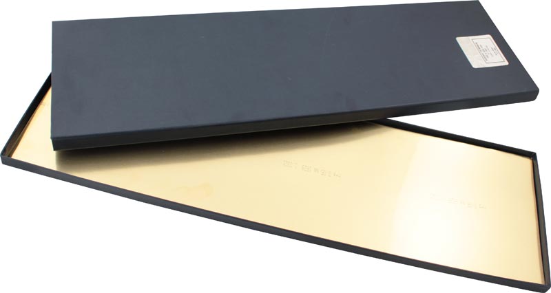 Messing Søgerstål i ark 0,20 mm (150 × 500 mm)