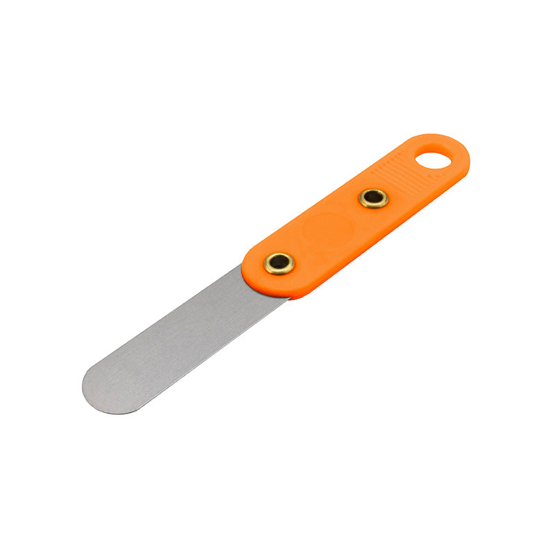 Søgerblad 0,70 mm med plastik håndtag (orange)