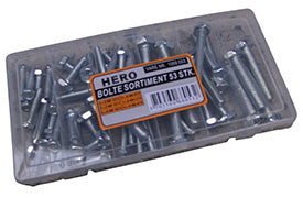 Bolte Sortiment 53 stk.