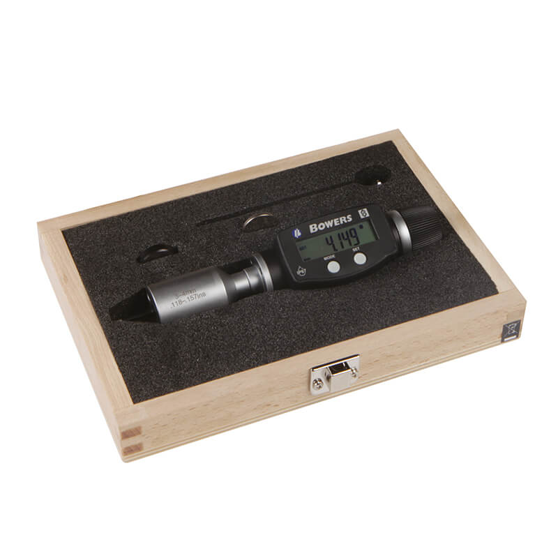 XTD3M-BT digital 2-punkt mikrometer 3–4 mm med kontrolring