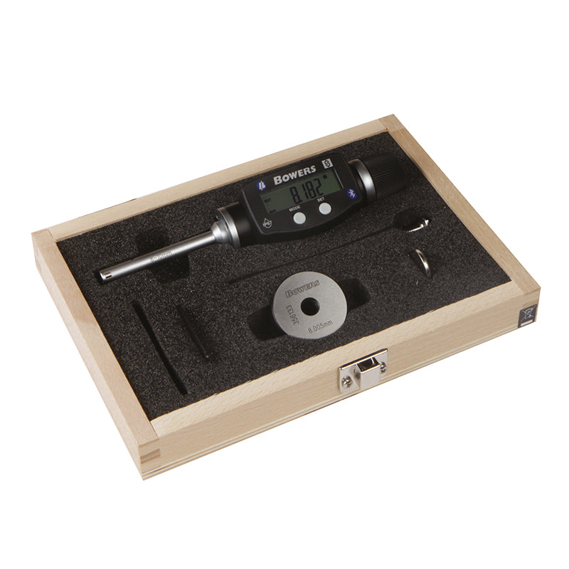 XTD8M-BT digital 3-punkt mikrometer 8–10 mm med kontrolring