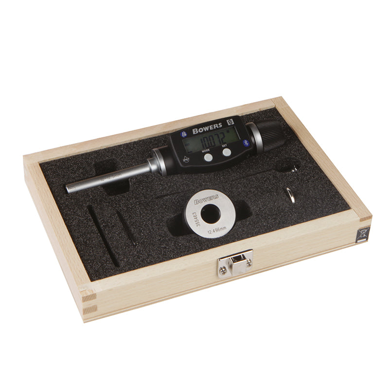 XTD10M-BT digital 3-punkt mikrometer 10–12,5 mm med kontrolring