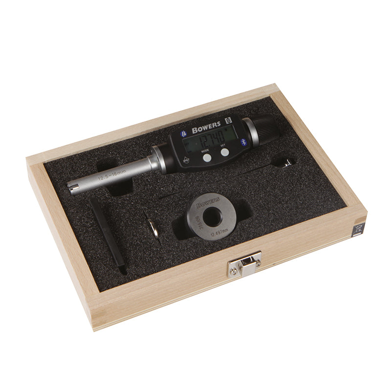 XTD12M-BT digital 3-punkt mikrometer 12,5–16 mm med kontrolring