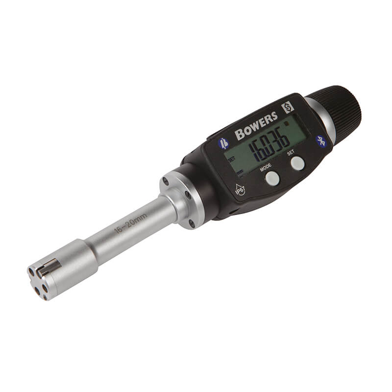 XTD16M-BT digital 3-punkt mikrometer 16–20 mm med kontrolring