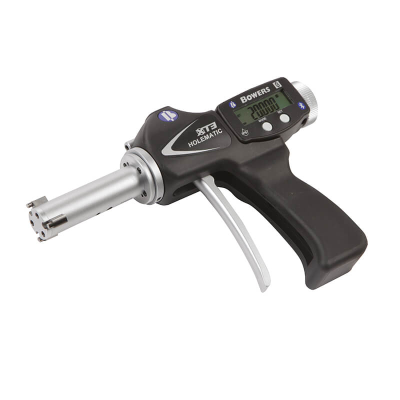 XTH20M-BT digital 3-punkt hurtigmålings-mikrometer 20–25 mm med pistolgreb og Bluetooth