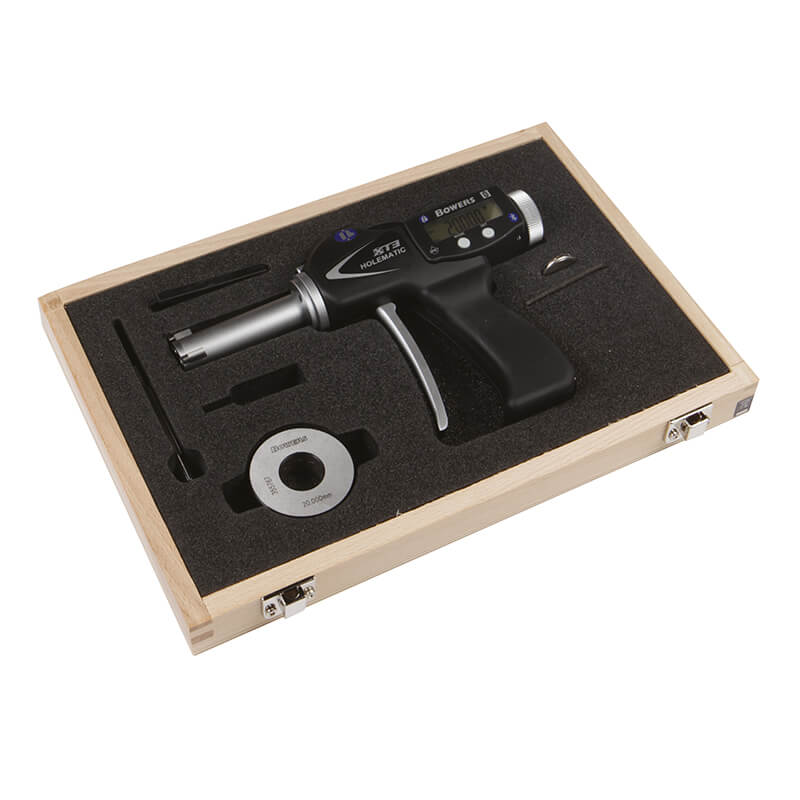 XTH20M-BT digital 3-punkt hurtigmålings-mikrometer 20–25 mm med pistolgreb og Bluetooth