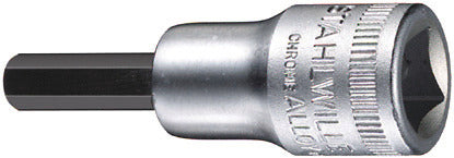 49 skruetrækkertop 6 mm, firkant 3/8"