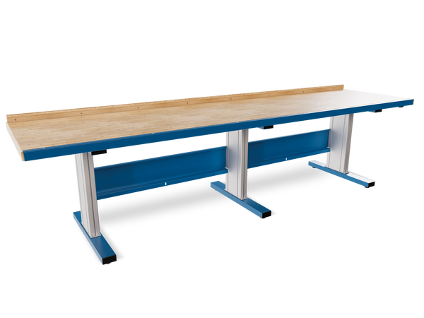 VBB-2.30 Ergo 500 hæve-sænke-værkstedsbord, B 3000 mm