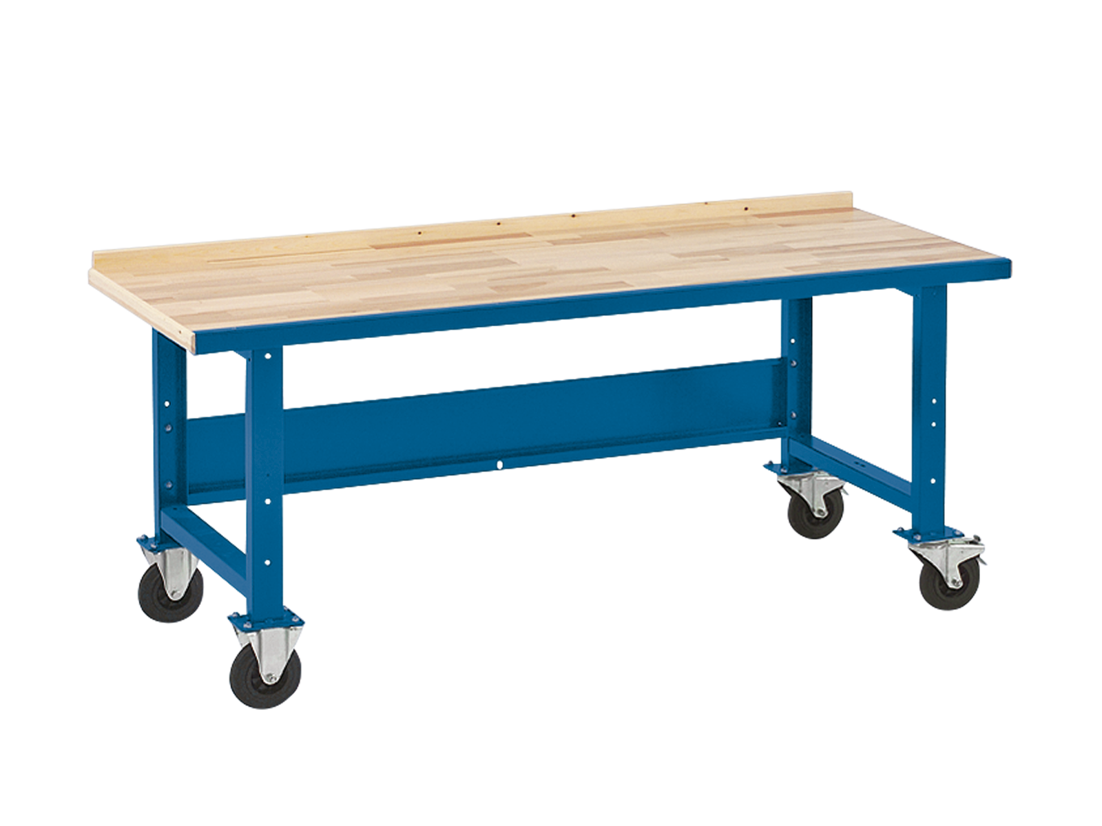 Bensæt med hjul Ø 160 mm til VBB-1.30 værkstedsbord