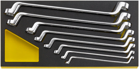 STABIL TCS 20/8 dobbeltringnøglesæt 6 × 7–19 × 22 mm, 8 dele