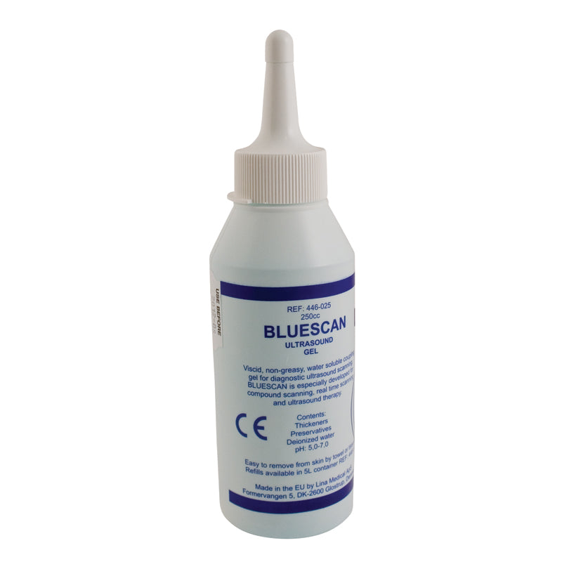 Kontaktgel til tykkelsesmålere (normal temperatur 0–60°C) 250 ml